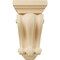 Ekena Millwork 5"W x 3 1/4"D x 9 1/2"H Cole Pilaster Wood Corbel, Maple CORW05X03X09COMA - alternate 3